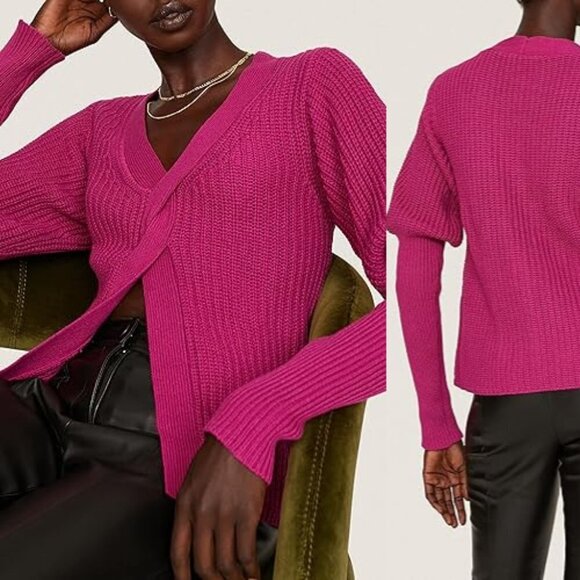 Love, Whit by Whitney Port RTR Design Pink Sweater 30870. - Picture 1 of 10